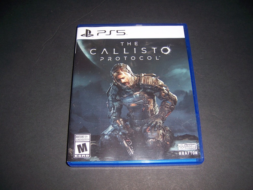 Authentic Replacement Case ONLY The Callisto Protocol PlayStation 5 PS5 Box