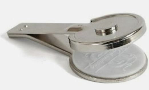 Custom Round Library book Embosser-Personalized Stack of Book Hand held Embosser