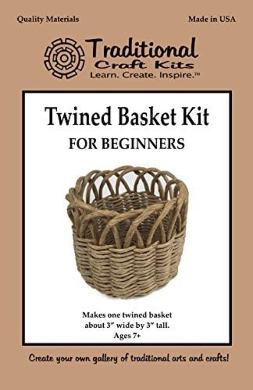 Beginner Coil Basket Kit - Complete Basket Weaving Kit Set, 6 Basket Making K...