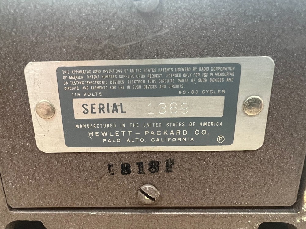 HP X382A Variable Attenuator