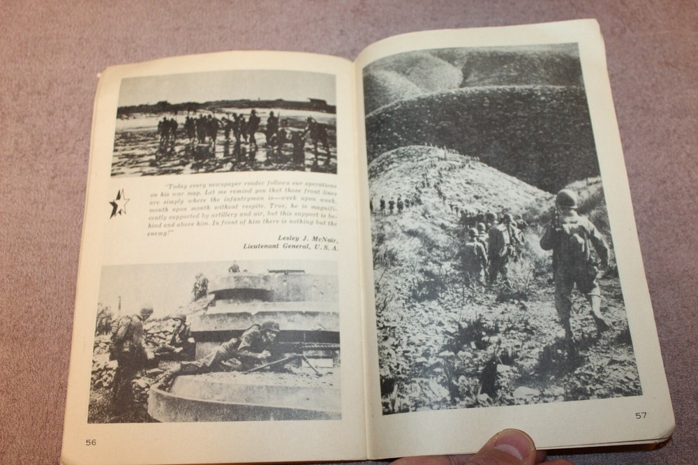 Original WW2 U.S. Army Infantry School "IRTC" Booklet, "I am a Doughboy"