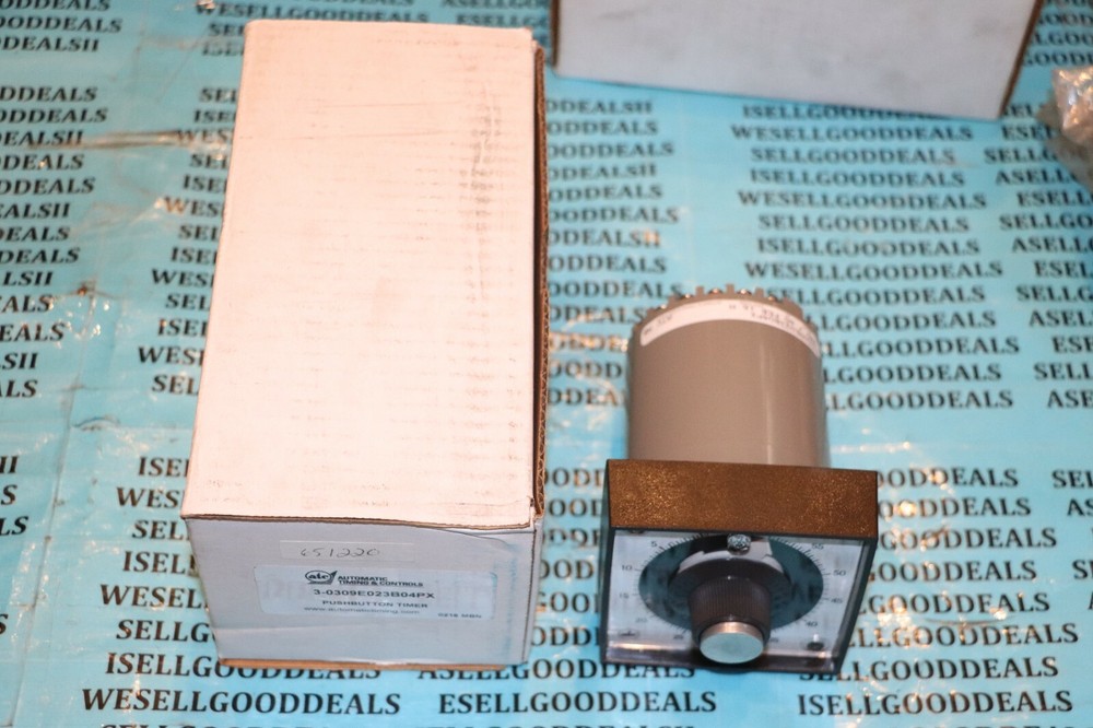 ATC 3-0309E030A04PX Pushbutton Interval Timer 0-6 Hours 120V New