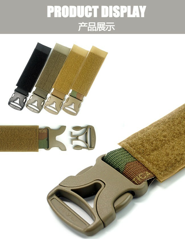 Tactical Quick Release Removal Hook & Loop For Tactical AVS Vest Shoulders