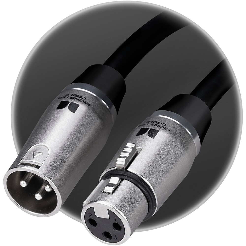 Monster Cable Prolink Performer 600 Microphone Cable 10 ft. Black