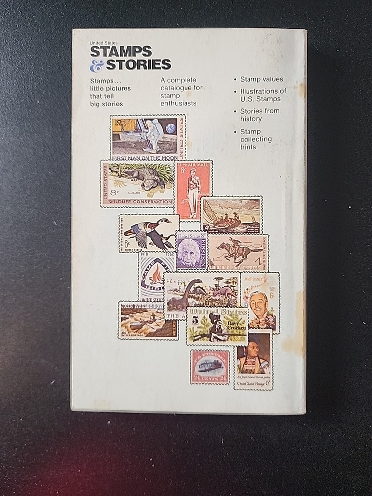 1972 Paperback Book First Edition Stamps & Stories