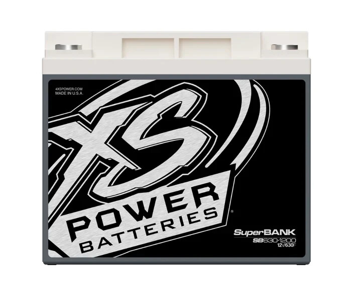 SB630-1200 XS Power Super Bank Capacitor 12V 5000W Max 630F Farad