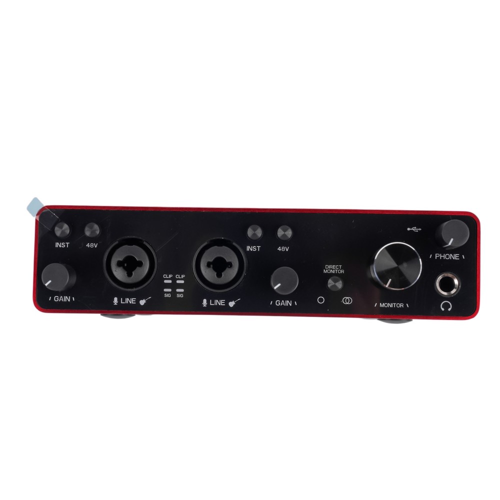 Scarlett 2i2 3rd Generation 24Bit/192KHz USB Audio Interface Fit Pro Music Tools