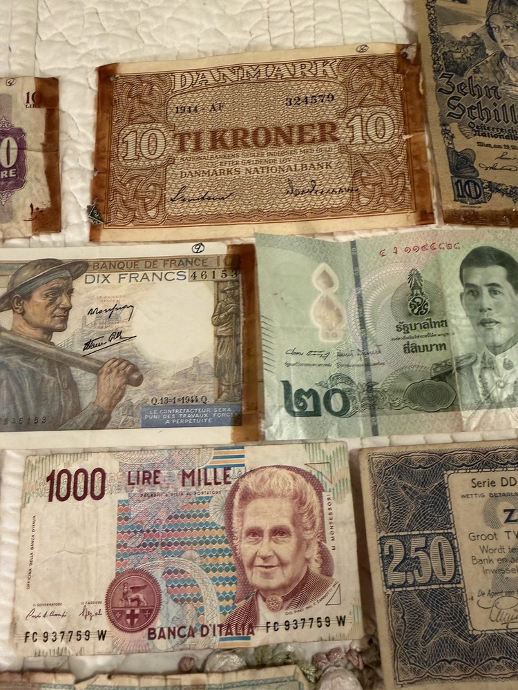 Rare Foreign Currency Paper Money