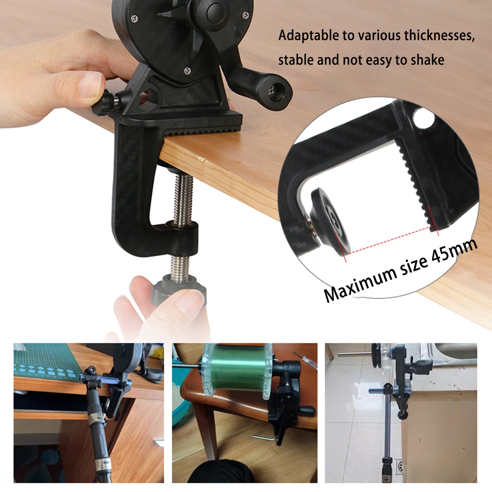 Fishing Line Spooler Winder Machine Spooling System for Spinning Fishing Reel