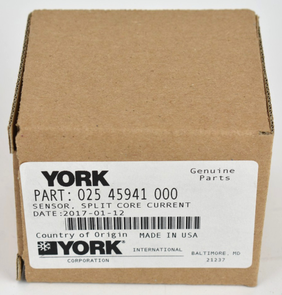 York 025-45941-000 Split Core Current Sensor CT HVAC Amp Sensor