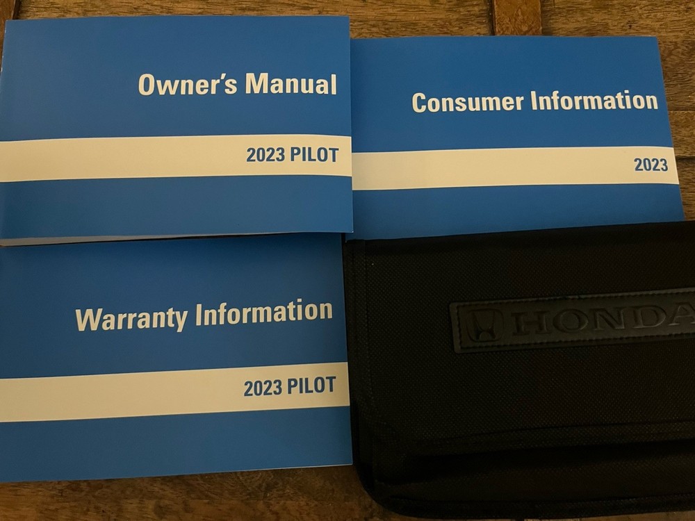 2023 HONDA PILOT OWNERS MANUAL