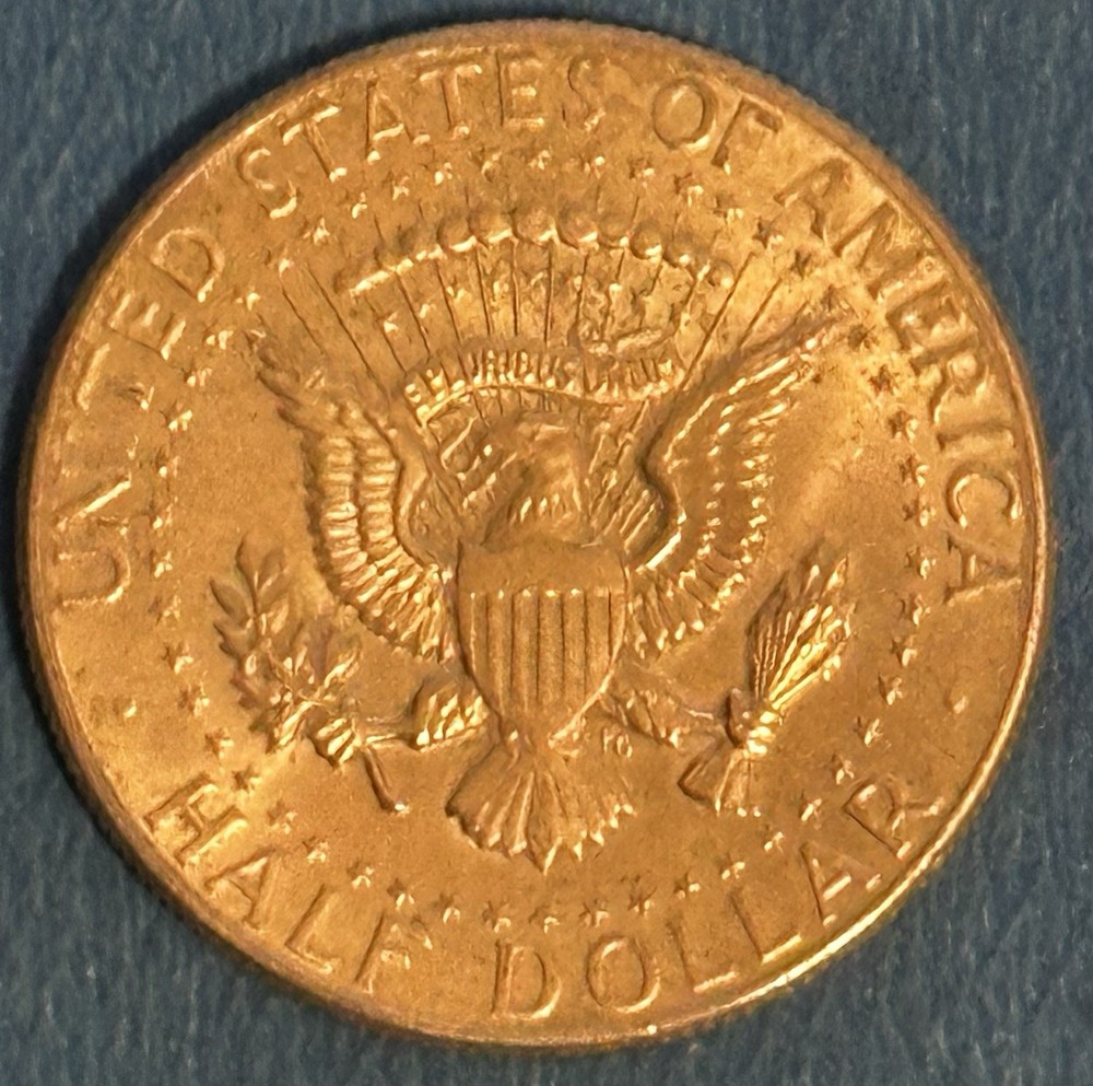 1969 D Kennedy Half Dollar - 40% Silver