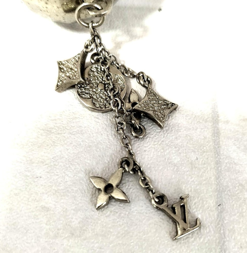 Louis Vuitton Portocle Glitter Keychain