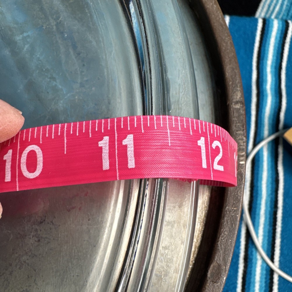 Pyrex/Corning Ware Replacement Glass Lid 12 1/4"