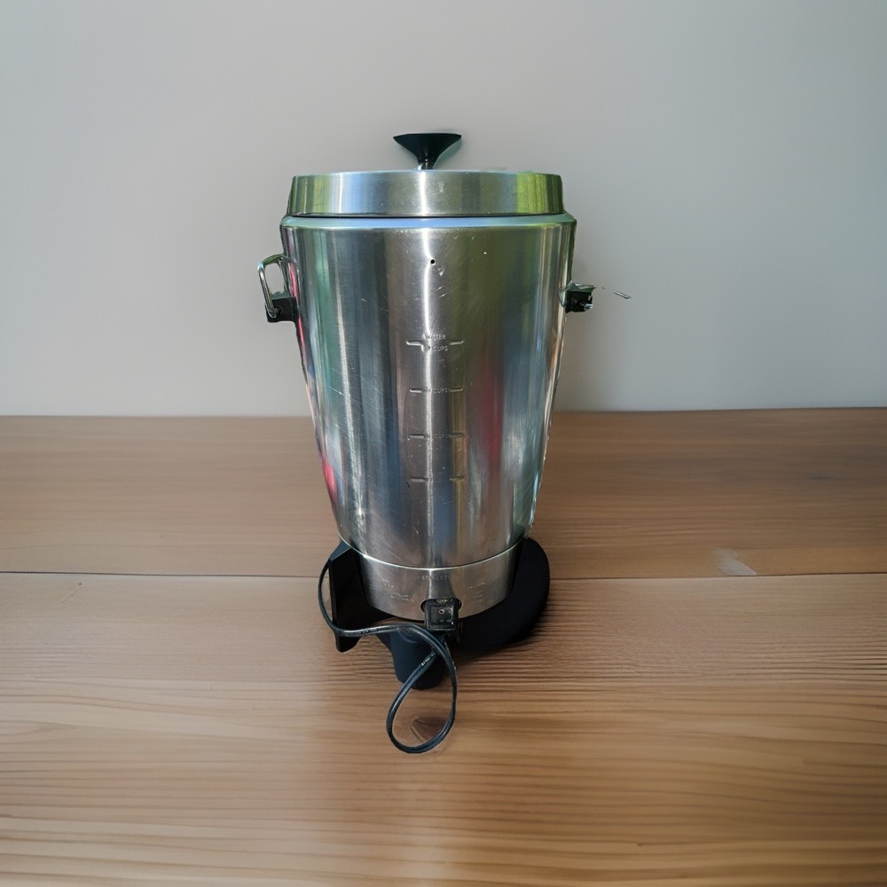 Vintage West Bend 27210 30 Cups Automatic Large Coffee Maker MCM
