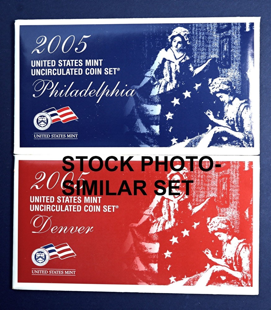 2003 P & D US MINT SET, 20 BU Coins In Sealed Mint Box