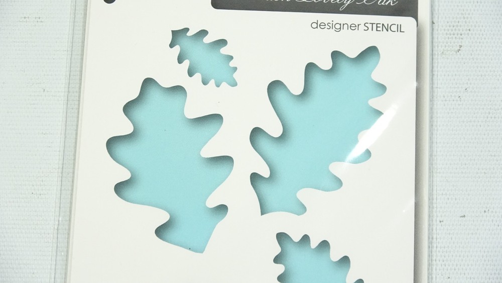 2016 Memory Box Designer Stencil Lovely Oak 88607