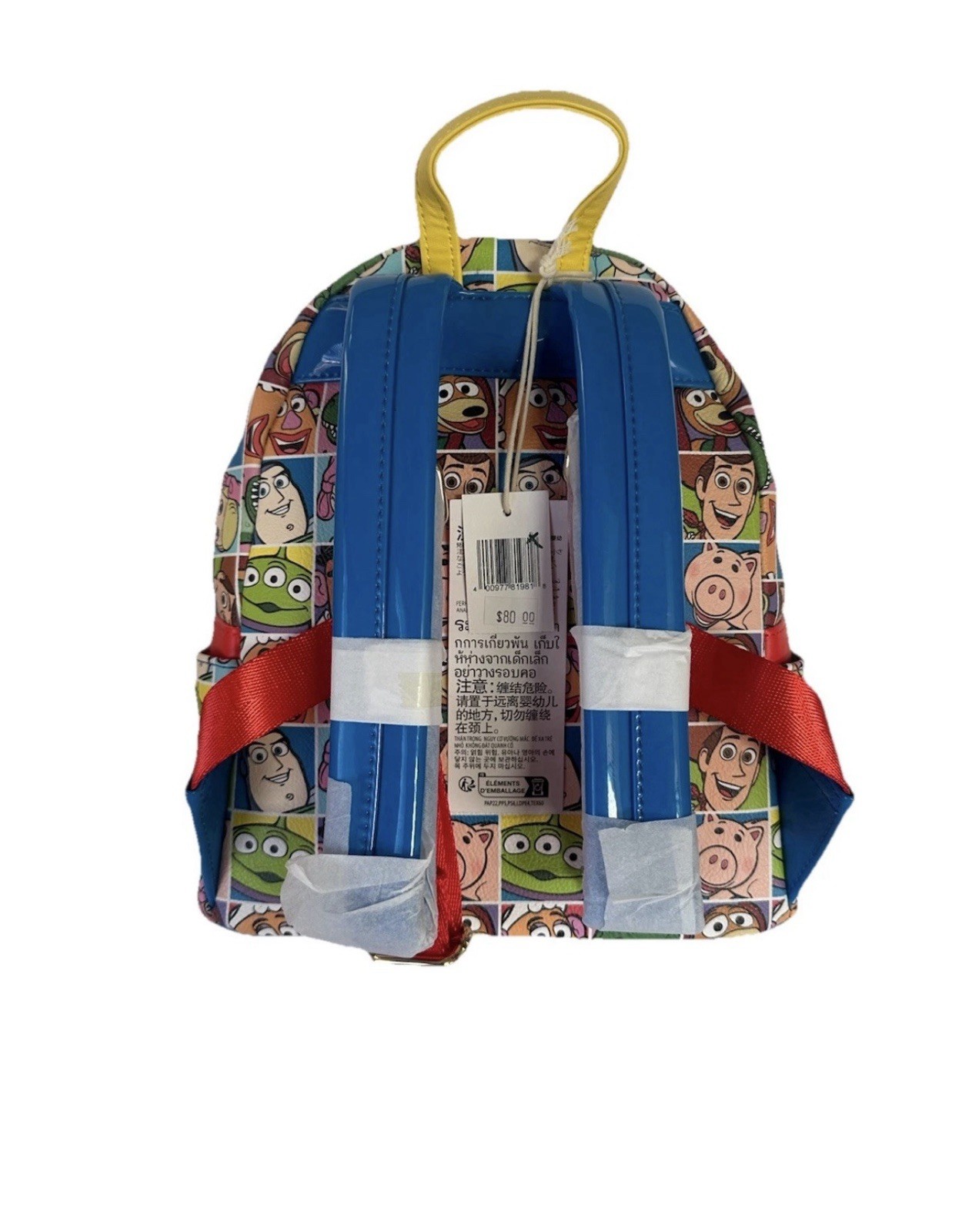 Disney Parks Pixar Toy Story Loungefly Backpack AOP All Over Print