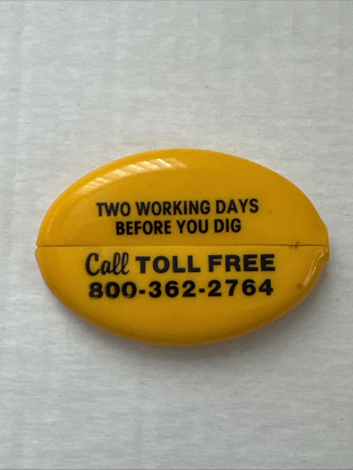 Old Ohio Utilities Protection Services Call Before You Dig Squeeze Coin Purse