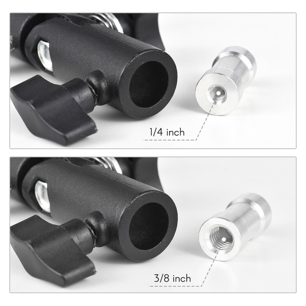 Flash Mount Speedlite Swivel Bracket Flash Stand Bracket with Cold E5O6