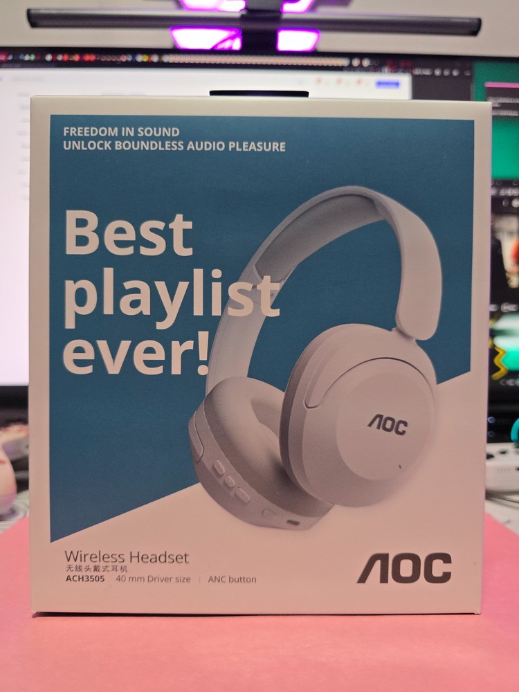 AOC ACH3505: Audio Immersion with Wireless Headset