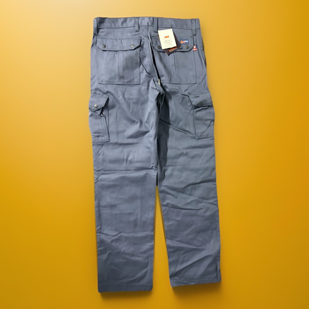 LAPCO FR Flame Resistant Mens Straight Pants New NWT 32x34 Navy Blue Twill 300