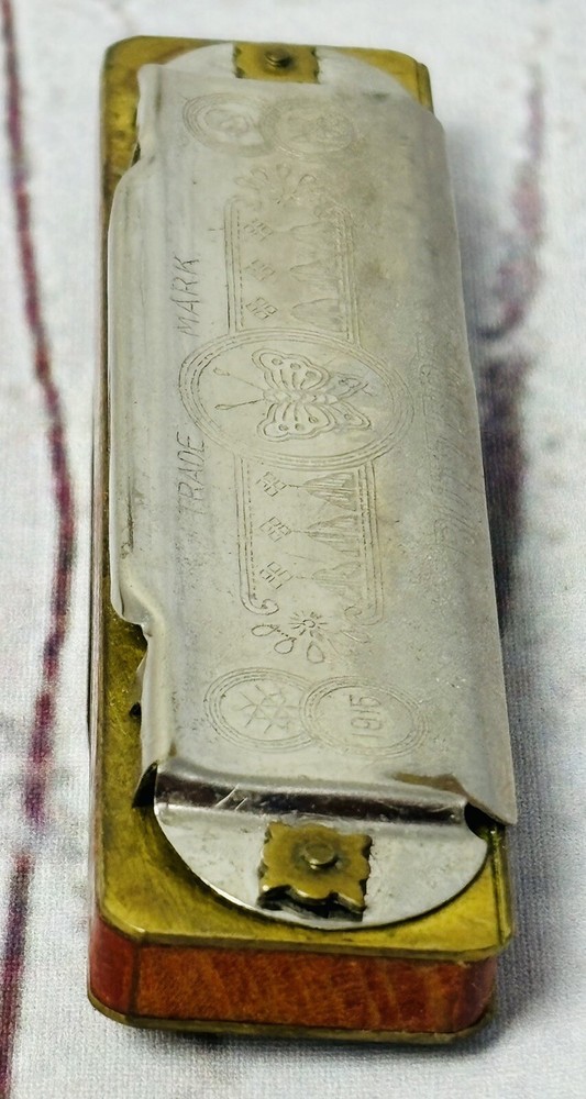 Vintage Butterfly Harmonica Made In Occupied Japan
