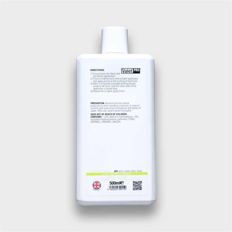 ValetPro Maximum shine Tyre Gel 500ml