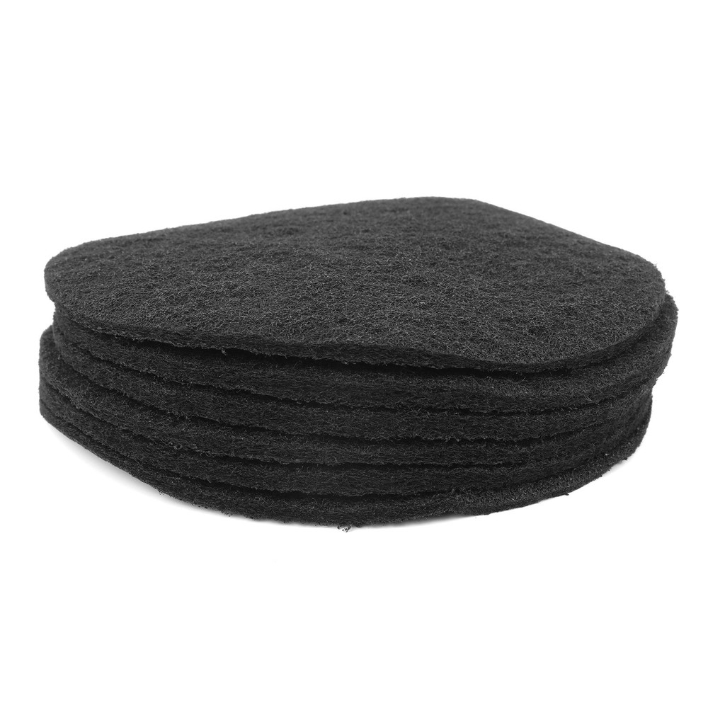6.7" Round Charcoal Filter Extra Thick 1cm For Kitchen Compost Bin Replace