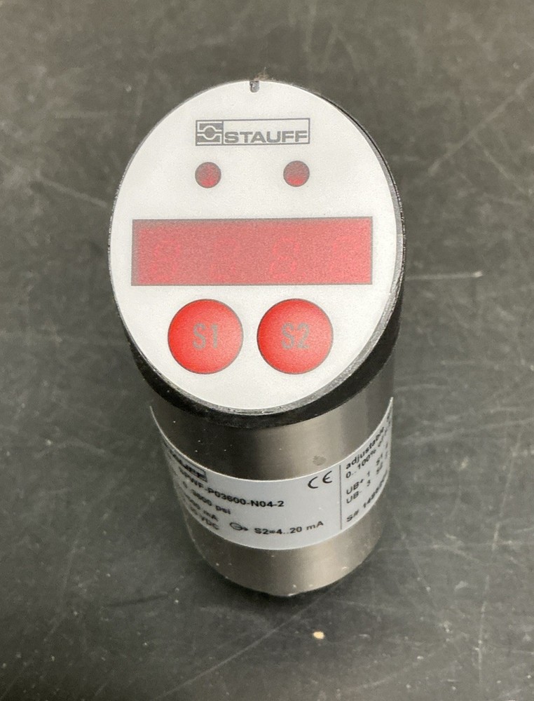 Stauff SPWF- P03600-N04-2 Programmable 0-3600 PSI LED Display Pressure Switch