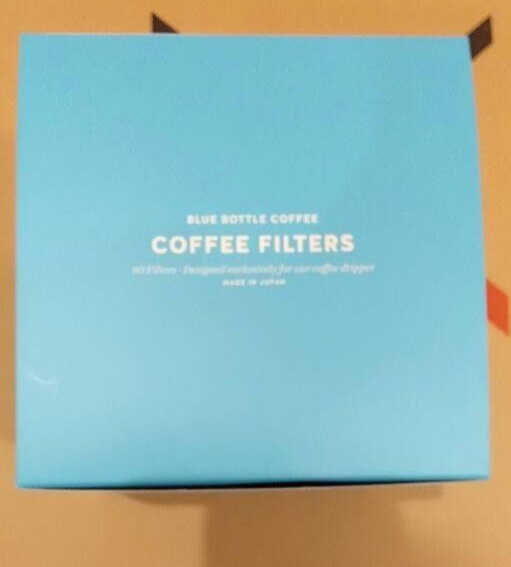 Blue bottle coffee dripper and coffee filter 90 sheets set Simple Design NEW