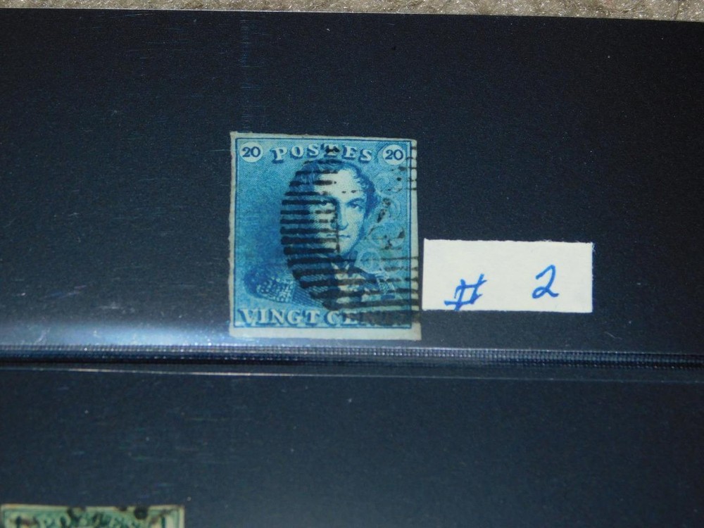 BELGIUM, SCOTT# 2 USED