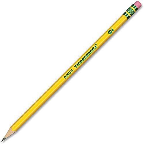 Pre-Sharpened Pencil, 2, Yellow Barrel, 30/Pack - DIX13830 30 Count