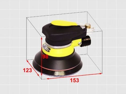 COMPACT TOOLS 910CD Sander double action rotating Dust collection Pile and hook