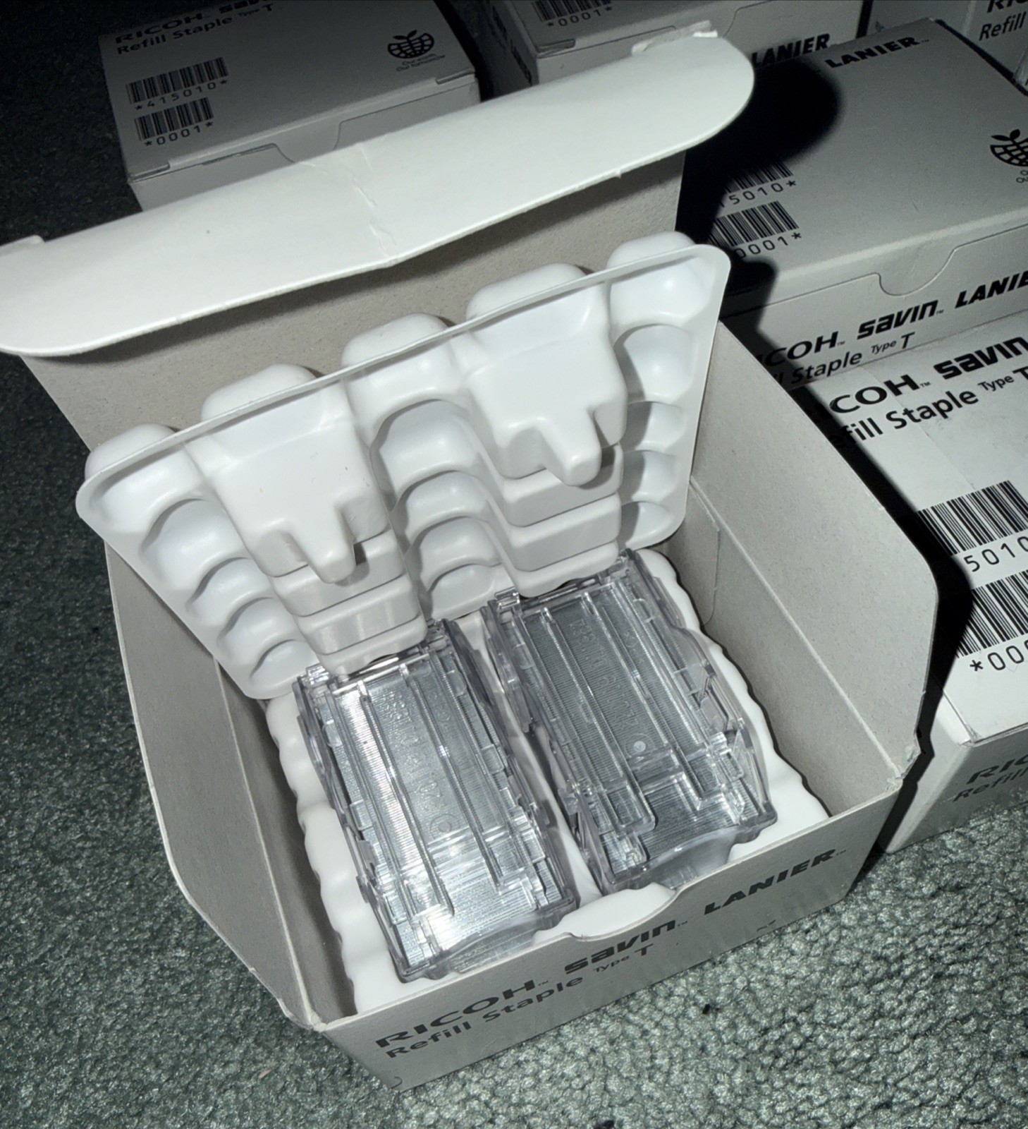 RICOH Refill Staples 415010 Type T 505R-SA Box 10000 Staples (5000 x 2) NEW