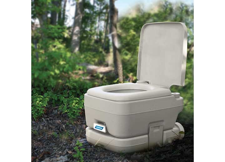 Camco 41531 Portable Toilet - 2.6 Gallon Capacity
