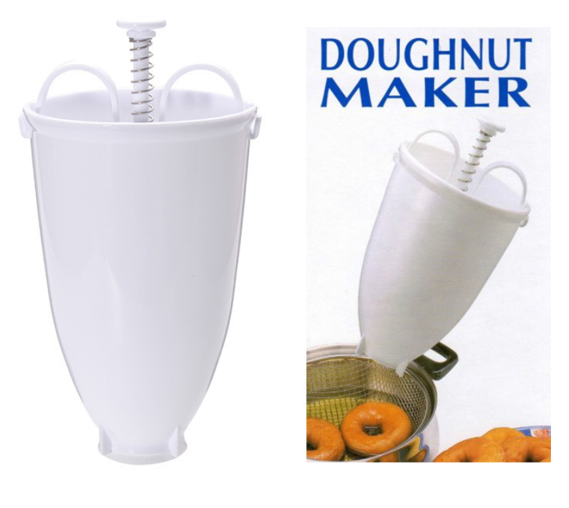 2PCS Donut Maker Doughnut Machine Dispenser Dropper Mold Kitchen Utensil Tools