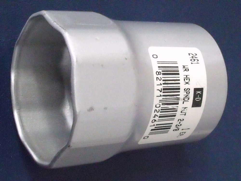 KD 2461 2-3/8" Round Hex Spindle Nut Socket 1/2" Drive