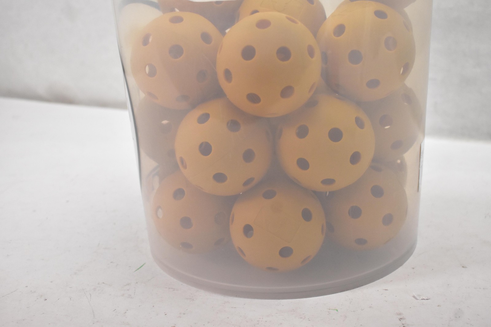 Franklin Sports 24 Indestruct-A-Ball Practice Balls 9 In Yellow Vented