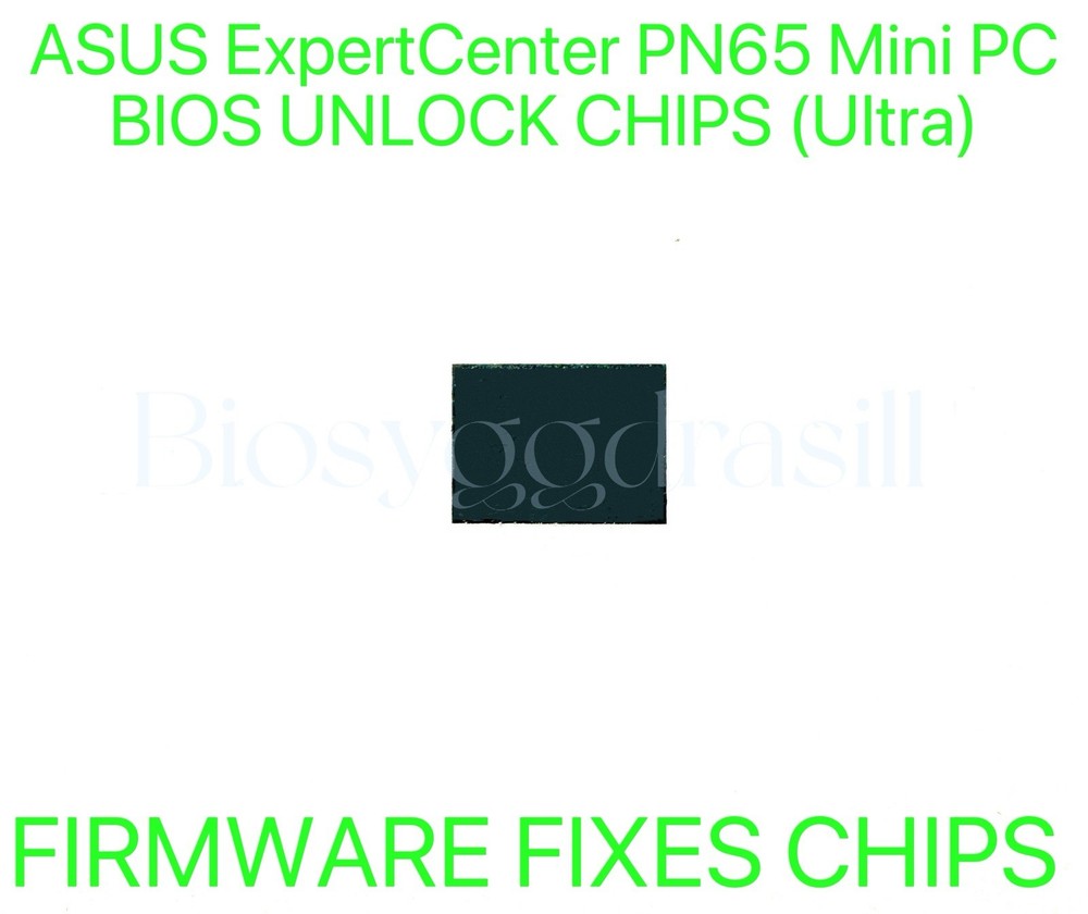 ASUS ExpertCenter PN65 Mini PC, ADMIN NO PASSWORD FIRMWARE FIXES BIOS CHIP