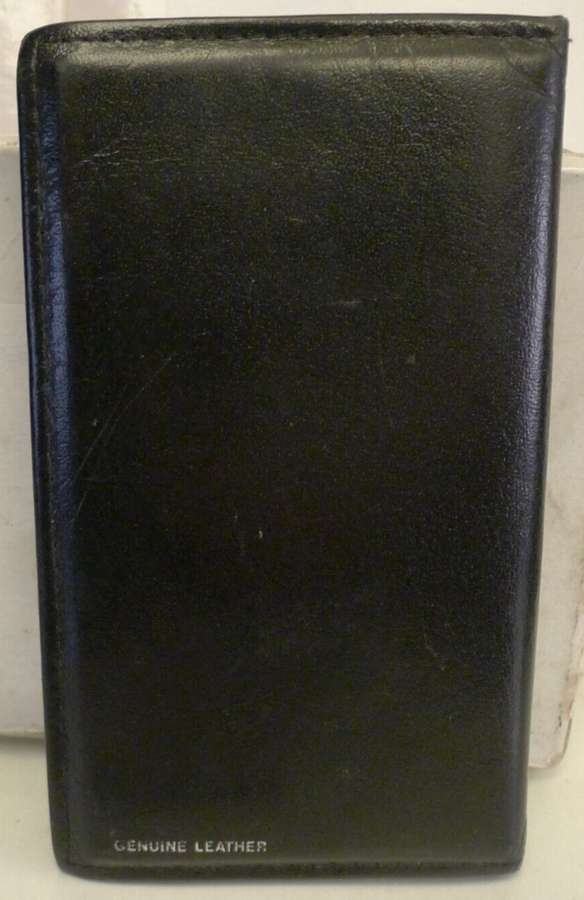Sharp EL-8130A Elsi Mate Calculator w/Leather Case & Manual - NON FUNCTIONAL