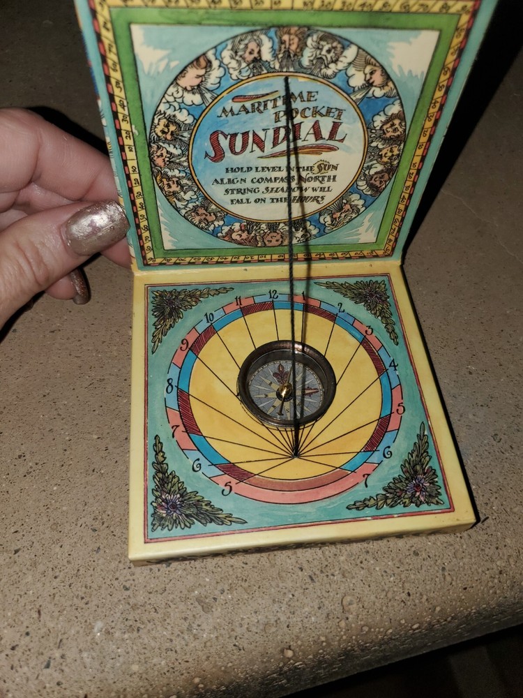 Authentic Models Maritime Pocket Sundial MS019A