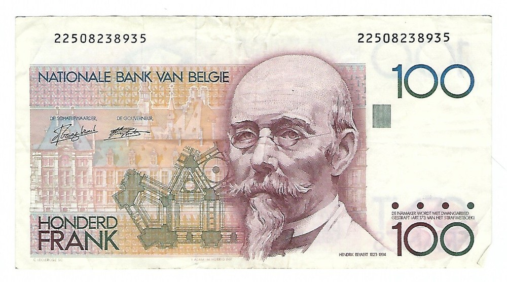 Belgium - 100 Francs