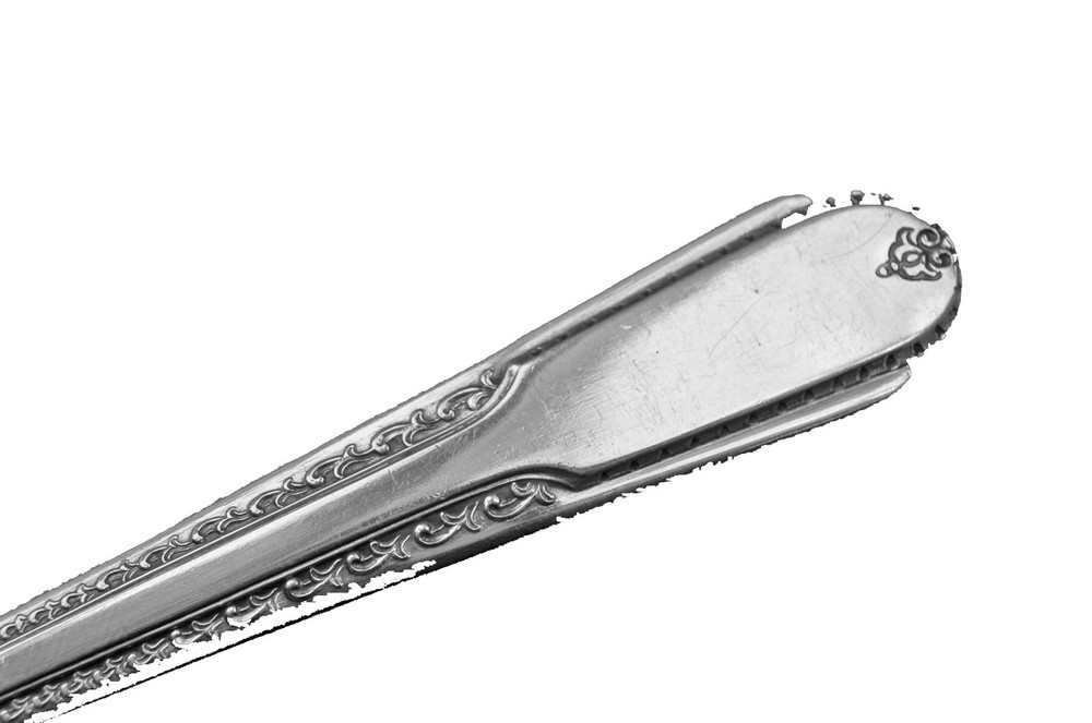 Crown O  Silverplate Cold Meat Fork  EPNS C Classic Flatware