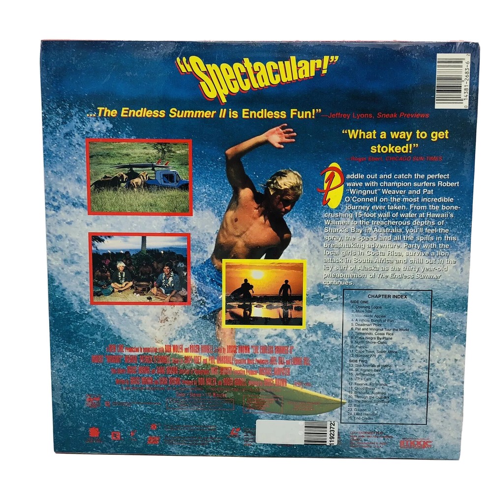 The Endless Summer II Laserdisc