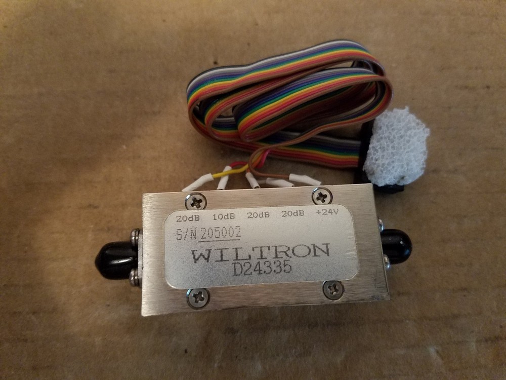 Wiltron D24335 Programable Step Attenuator 0-70dB RF Microwave SMA 24V #205002