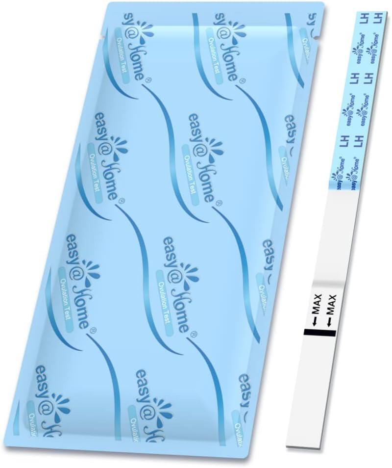 Ovulation Test Strips, 25 Pack Fertility Tests, Ovulation Predictor Kit, Powered