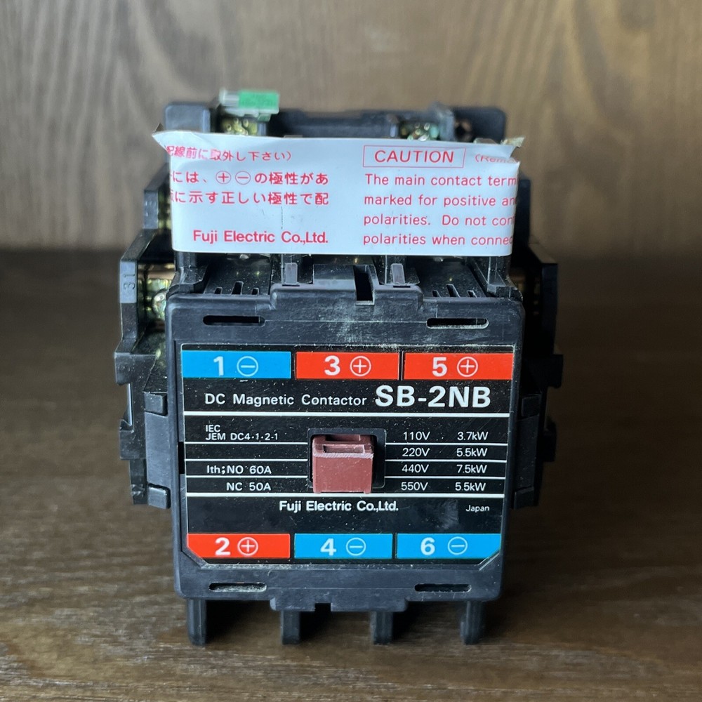 Fuji DC magnetic contactor. SB-2NB