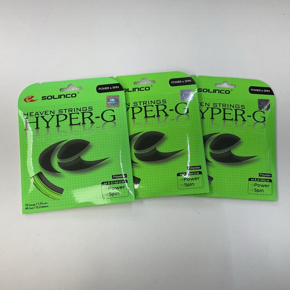 Solinco Hyper-G 18g 3 Pack