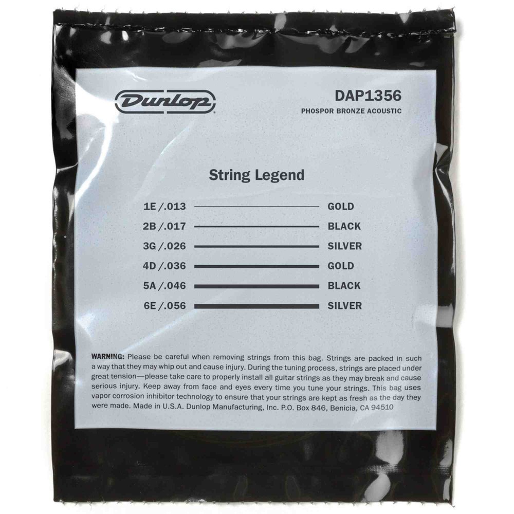 Dunlop Phosphor Bronze 13-56 Medium